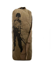Load image into Gallery viewer, Men's Travel Bag Army Green Bucket Bags Military Backpack Canvas Backpacks Large Duffle Men Shoulder Bags Fishing Bag XA820C