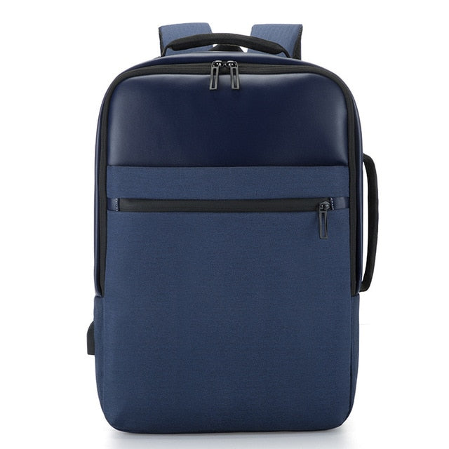 Gaoge 15.6 Inch Laptop Backpack Mens Male Backpacks Business Notebook Mochila Waterproof Back Pack USB Charging Bags Travel Bagp