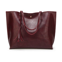 Load image into Gallery viewer, Tote Bag Large Women's Leather Handbags High Quality Female Pu Leather Bag Fashion Lady Shoulder Bags Classic Handbag