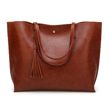 Load image into Gallery viewer, Tote Bag Large Women's Leather Handbags High Quality Female Pu Leather Bag Fashion Lady Shoulder Bags Classic Handbag